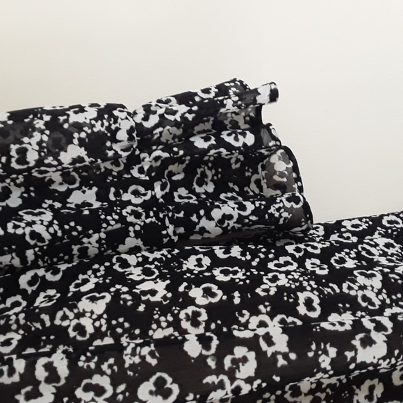 NWT J.Crew Mercantile Drapey Tie-Front Dress in Blossom Print S - Picture 10 of 16